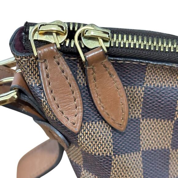 Authentic Louis Vuitton Diane Damier Ebene Shoulder Bag Hobo - Picture 2 of 10